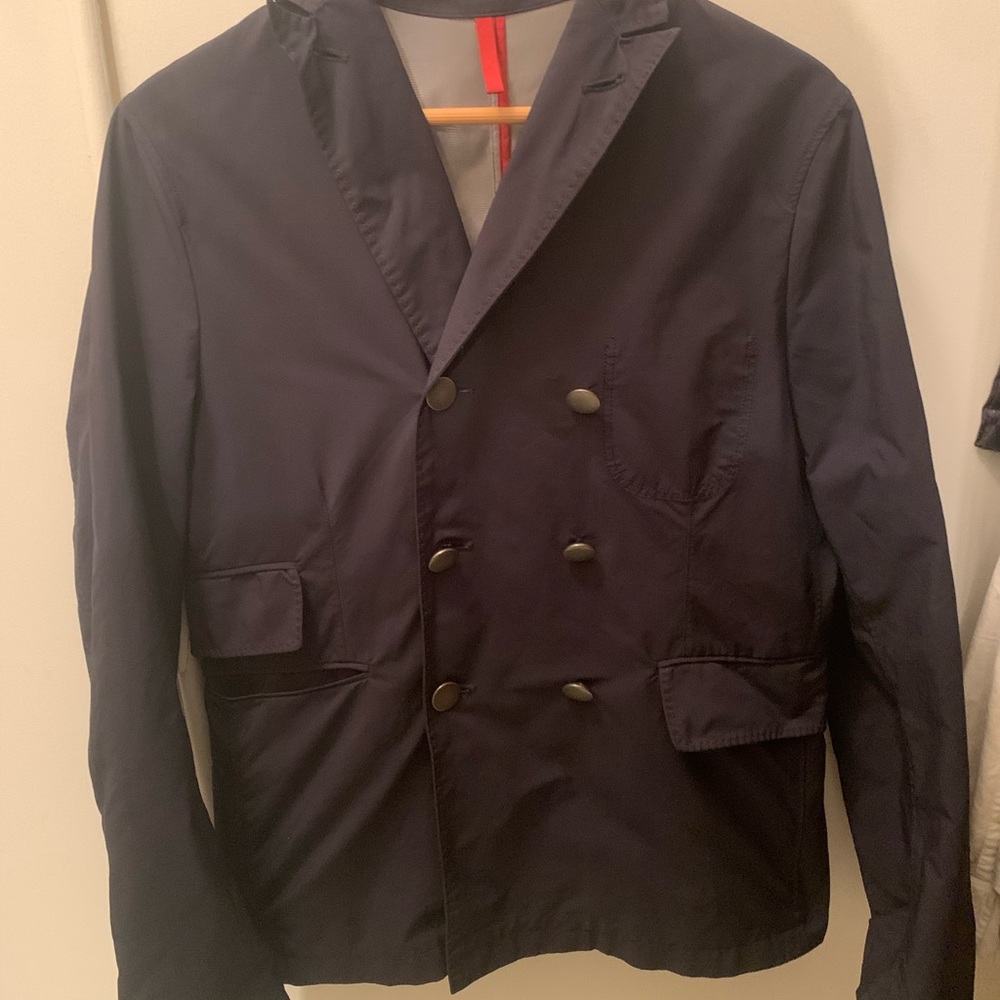 J.Lindeberg double breasted blazer. Navy blue